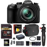 Panasonic Lumix FZ1000 II 20.1MP Digital Camera, 16x 25-400mm Leica DC Lens Point and Shoot Camera with Memory Card, Bag, Spare Battery and More