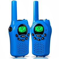 Xmas Gifts Presents for 3-7 Year Old Boys, Long Range Two Way Radios for Adults Toys for 3-12 Year Old Boys Gifts Age 3-12 Stocking Stuffers Blue NDJ03