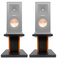 (2) 8" Wood Bookshelf Speaker Stands for Klipsch RP-150M Bookshelf Speakers