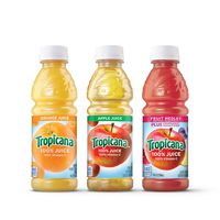 Tropicana 100% Juice 3-flavor Classic Variety Pack, 10 Ounce Bottles, 24 Count