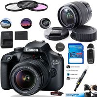 Canon EOS 3000D With 18-55mm - Deal-Expo Bundle