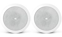JBL Control 24CT MICRO 4.5" Background Music Ceiling Loudspeaker (sold as pair), White