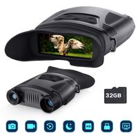 BNISE Night Vision Binoculars Hunting Binoculars-Digital 7x21mm Infrared Night Vision Portable Hunting Scopes with Large Viewing Screen Can Take Day or Night IR Image & Video from 200m/700ft
