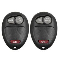 uxcell 2pcs New 3 Buttons Key Fob Remote Control Case Shell Replacement L2C0007T for 2006-2010 Hammer H13
