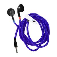 HamiltonBuhl Tangle-Free Cushioned Earbuds - Blue