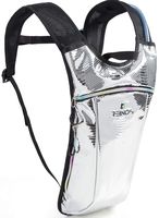 Hydration Backpack - Light Water Pack - 2L Water Bladder Included for Running, Hiking, Biking, Festivals, Raves