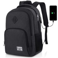 Backpack for Men and Women,School Backpack for College with USB Charging Port,Fits 15.6 Inch Laptop Notebook