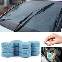 Windscreen Wipers 20pcs Auto Car Windshield Glass Washer Window Cleaner Safe Compact Effervescent Tablets Detergent Fine Concentrated Solid New