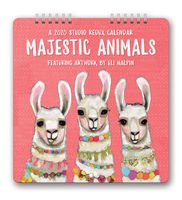 Orange Circle Studio 2020 Studio Redux Mini Wall Calendar, Eli Halpin Majestic Animals