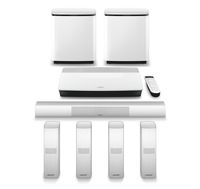 Bose LifeStyle 650 Home Entertainment System + Additional Acoustimass 300 Wireless Bass Module (White)