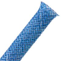 Flexo Remix Full Coverage Braided Sleeve - 1/2" Denim - 25 ft piece