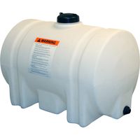 RomoTech Horizontal with Legs Polyethylene Reservoir, 65 Gallon