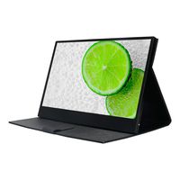 WIMAXIT 13.3 Inch Touch Screen Portable Monitor, Ultrathin Full HD 16:9 IPS Display USB C HDMI Gaming Monitor,One Type-C Cable Deliver Video for Huawei P30/pro,S8,S8+,S10