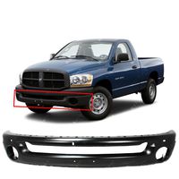 MBI AUTO - Primered Steel, Front Bumper Shell Face Bar for 2002-2008 Dodge RAM 1500 & 2003-2009 Dodge RAM 2500/3500 Pickup, CH1002377