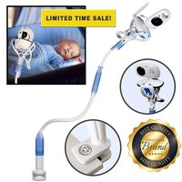 FlexxiCam Universal Baby Camera Mount, Infant Video Monitor Holder and Shelf - Flexible Camera Stand for Nursery Compatible with Most Baby Monitors