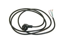 Interpower 86430045 North American Angled NEMA 5-15 Power Cord, Angled 5.15P Plug Type, Black Plug Color, Black Cable Color, 10A Amperage, 125VAC Voltage, 2.44m Length