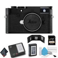 Leica M10-D Digital Rangefinder Camera (20014) - Bundle with 64GB Memory Card + More