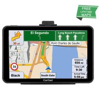 Car GPS,7-inch HD GPS Navigation System,with POI Voice Guidance Lane Assistant,SpokenTurn- to-Turn Traffic Alert Vehicle GPS Navigation for Car,Lifetime Free Map Updates