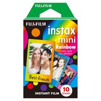 Fujifilm Instax Mini Rainbow Instant Film [International Version]