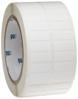 Brady THT-152-499-3 0.375" Width x 1" Height, B-499 Nylon Cloth, Matte Finish White Thermal Transfer Printable Label (3000 per Roll)