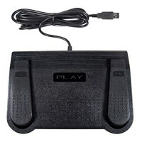 Express Scribe Transcription Foot Pedal - Compatible with Windows or Mac Paid Version