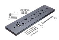 MOTORGUIDE MGA501A2 Removable Mount - Universal Hole Patterns, Compatible with Gator Flex 360 and More Motors, Composite, Black