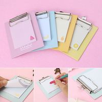 Milue Cute Sticky Notes Clipboard Notesbook Memo Work Planner Cute Office Supplies