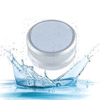 Portable Waterproof Bluetooth Speaker, Exceptional Bass and Rich Stereo Sound, Plays Loud, Mosquito Reject, Build in Microphone, Play 2 together for Music in Dual Stereo, Splashproof (New) Grey