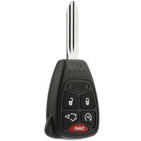 Car Key Fob Keyless Entry Remote fits Chrysler 200 Aspen Sebring / Dodge Avenger Durango / Jeep Commander Grand Cherokee Liberty (OHT692427AA 5-btn)