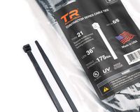 TR Industrial Contractor Series UV Cable Ties (50-Piece), 36", Type 21S, Made in USA