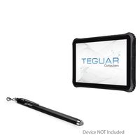 Teguar TRT-5180-12 Stylus Pen, BoxWave [EverTouch Capacitive Stylus] Fiber Tip Capacitive Stylus Pen for Teguar TRT-5180-12 - Jet Black