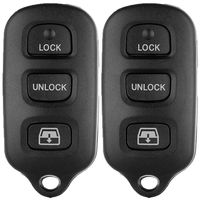 ECCPP Replacement fit for Keyless Entry Remote Fob Shell Case Toyota Sequoia/Toyota Avalon/Toyota 4Runner HYQ12BBX (Pack of 2)