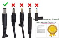 UpBright 65W 18.5V 3.5A AC/DC Adapter Compatible with Original HP Brand Pavilion g7-1219wm 18.5VDC 3500mA 65 Watts Genuine OEM Power Supply Cord Cable PS Battery Charger Mains PSU