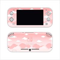 Rose Gold Pastel Sky Clouds Full Wrap for Nintendo Switch Lite 3M Vinyl Skin for Nintendo Switch Lite 3M Premium Vinyl 3M overlaminate