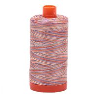 Aurifil #4648 Fiesta Mako Cotton Quilting Thread 50 wt.