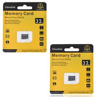 Cloudisk 2Pack Memory Card 32GB Micro SD Cards Extreme Pro MicroSD Card Professional 1080P Full HD Video Shooting TF Flash
