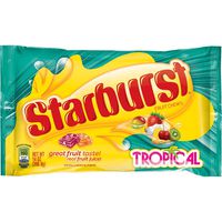 Starburst Tropical Fruit Chews Candy Bag, 14 ounce