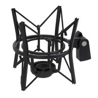LyxPro MKS1-B Studio Condenser Spider Shockmount, Anti Vibration and Isolation, Black, Threaded