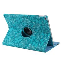 iPad 9.7 Case 2018/2017 iPad Case,Sammid PU Leather 360 Degrees Rotating Stand Protective Cover for 9.7 inch 2017/2018 iPad - Blue
