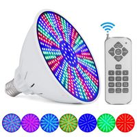 120V 35W LED Pool Lights Bulb,Color Changing Replacement Swimming LED Pool Light Bulb for Inground Pool,Pentair and Hayward Under Water Lights Fixture,Switch Control + Remote Control Type,E26/E27