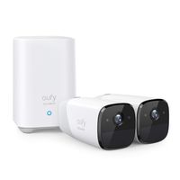 eufy Security eufyCam 2 Wireless Home Security Camera System, 365-Day Battery Life, HD 1080p, IP67 Weatherproof, Night Vision, Compatible with Amazon Alexa, 2-Cam Kit, No Monthly Fee