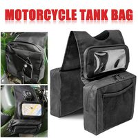 Everrich ATV UTV Tank-Top Saddle Bag - Motorcycle Tank Bag - Snowmobiles ATV Tank Top Saddle Bag Waterproof - for Honda Yamaha Suzuki Kawasaki Harley