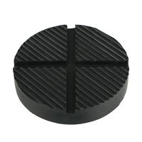 EEEKit Car Cross Slotted Frame Rail Floor Jack Disk Rubber Pad Adapter for Pinch Weld Side JackPad Truck Vehicle