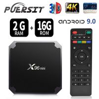 X96 Mini TV Box 2GB RAM 16GB ROM Android 9.0 TV Box with Amlogic S905W WiFi 4K/HD 3D Smart X96 Mini TV Box by Puersit