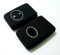 TOYOTA Car Key Rubber Remote Case Camry Prius Corolla Land Cruiser 86 Shell Bag (Black)