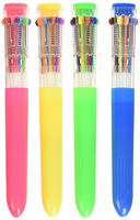 Goldenvalueable Ten Color Shuttle Pens 1 dz
