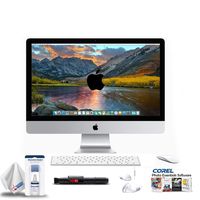 Apple iMac 27-Inch Retina 5K Desktop Renewed (3.2 GHz Intel Core i5, 8GB RAM, 1TB Fusion) MK472LL/A - with 2 Year Extended Warranty + Ear Buds, Corel Software