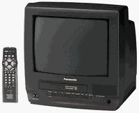 Panasonic PV-M1349 13-Inch TV/VCR Combo
