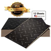 Second Skin Damplifier Pro Premium Car Sound Deadening Material (80mil) - Butyl Rubber Auto Sound Deadener Mat (20 Sq Ft, 12 Sheets) - Made in The USA