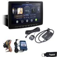 Alpine iLX-F309 HALO9 Receiver w/ 9-inch Touch Screen, Single-DIN Mounting, Includes SWI-RC and SiriusXM Tuner